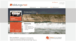 Desktop Screenshot of bildungsinsel.de